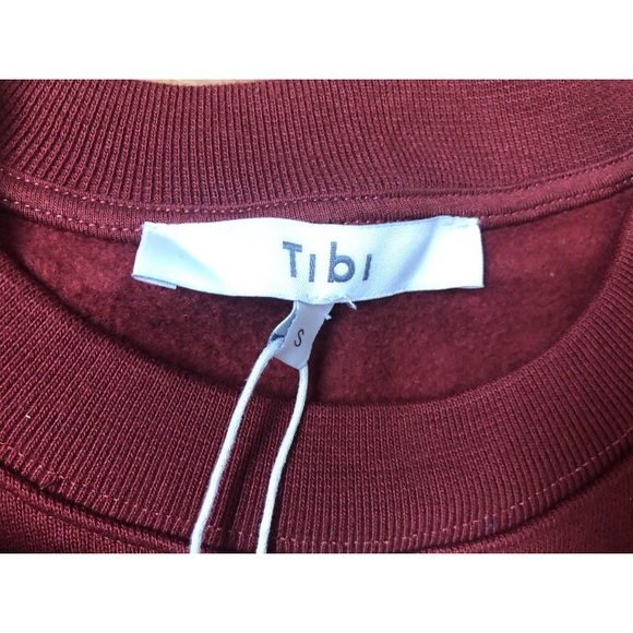 Tibi Sculpted pullover crewneck sweater top used, fair condition. Not new. - Picture 4 of 4